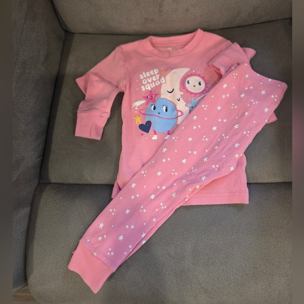 Carter's Pink Sleepover Squad Pajama Set